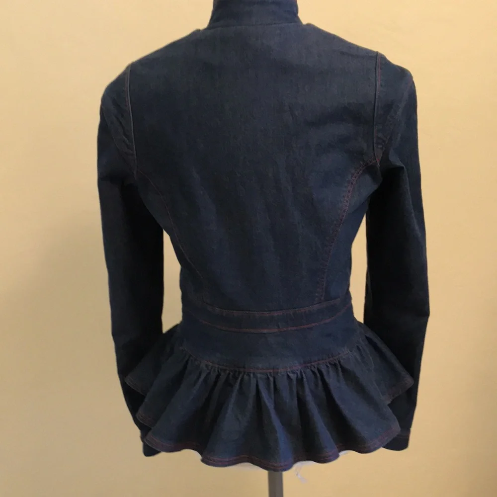 Betsey Johnson Peplum Jacket - Picture 2 of 5